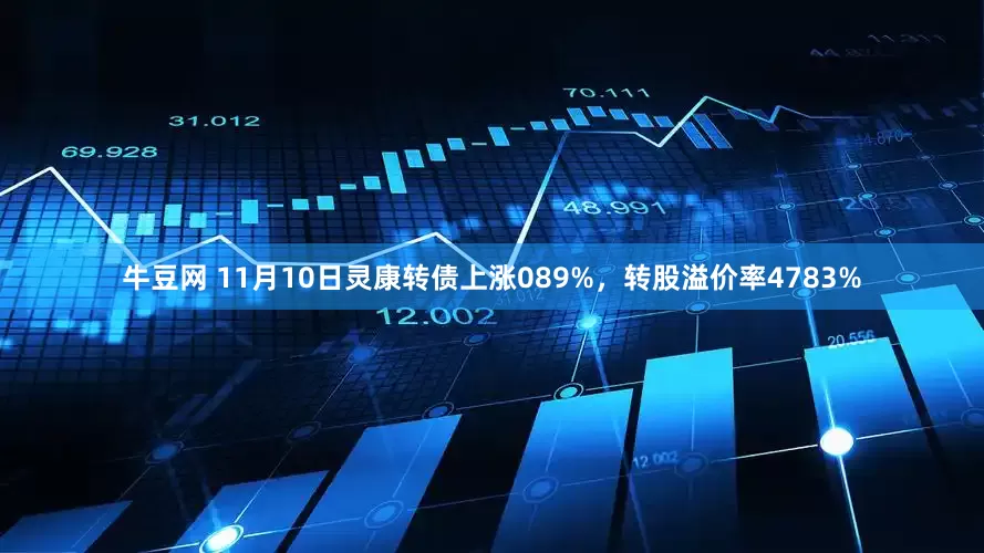 牛豆网 11月10日灵康转债上涨089%，转股溢价率4783%